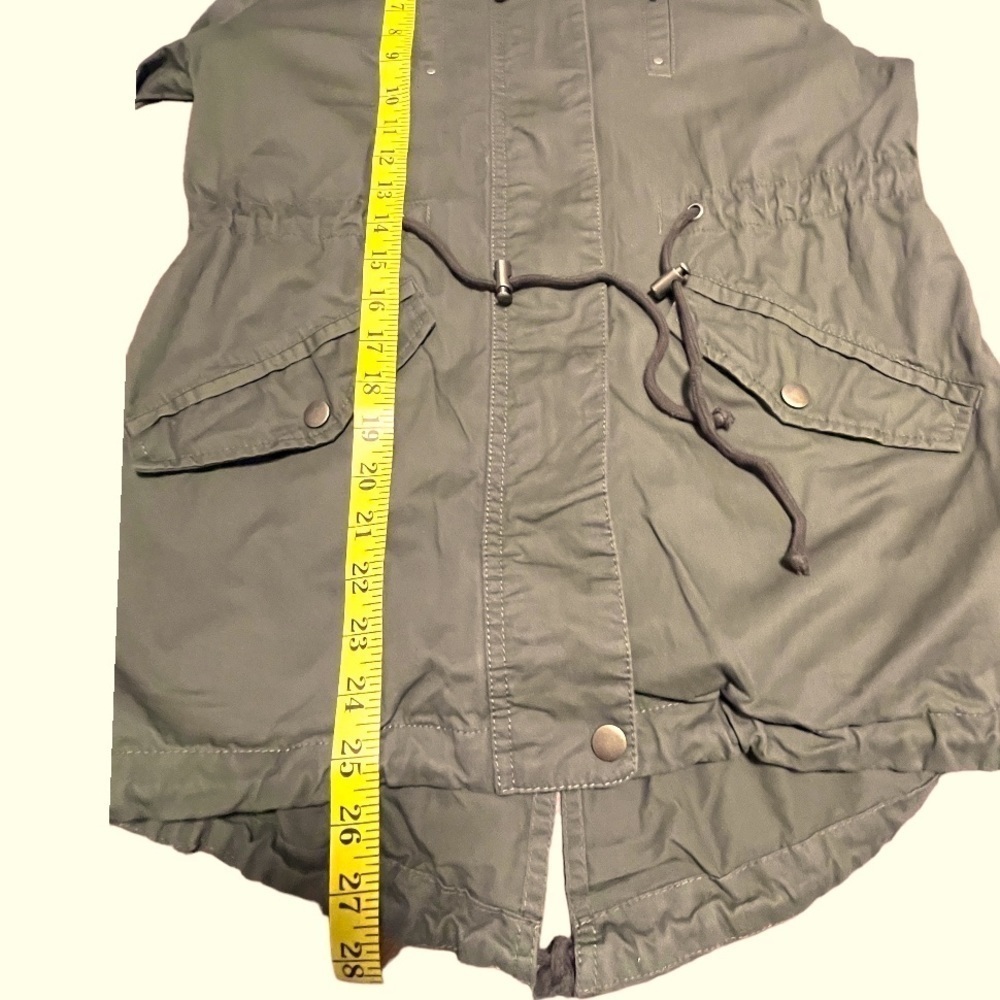 Love Tree Olive Green Hooded Jacket - Picture 14 of 16